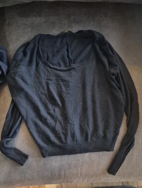 Diesel Black Scoop Neck Women's Sweater